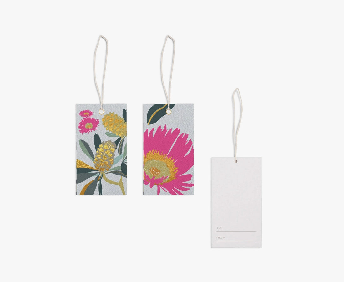 Christmas Gift Tags - Set of 8 (Banksia Green)