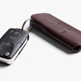 Bellroy Key Cover Plus (Holds 4-8 keys) Second Edition Deep Plum