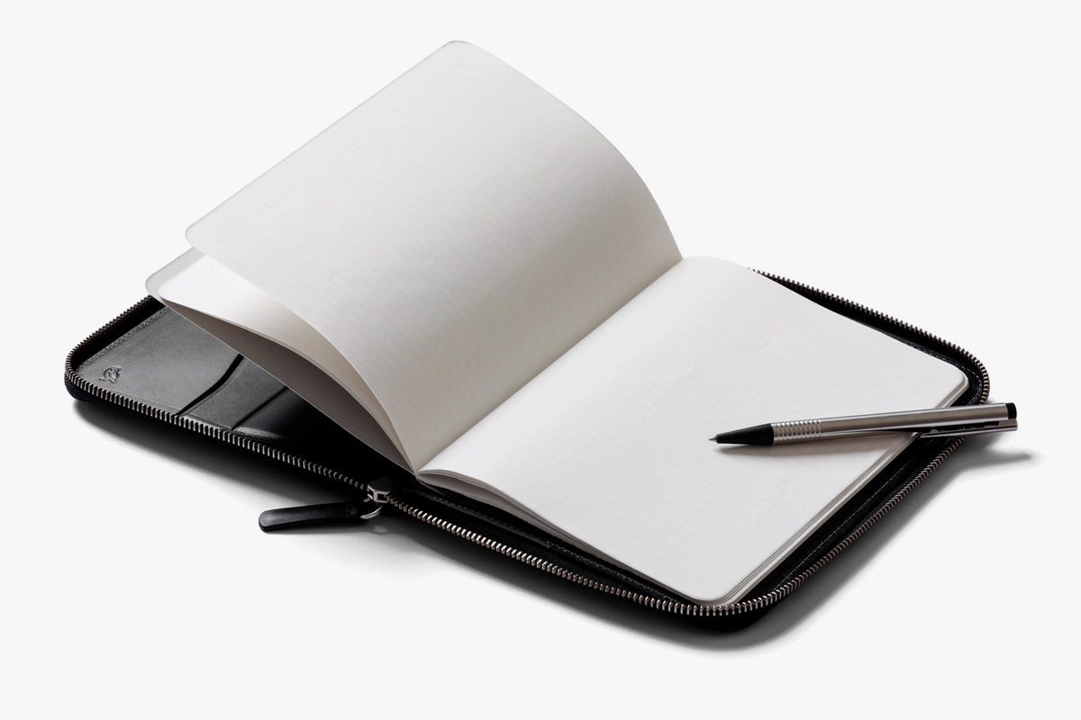 Bellroy A5 Work Folio Compendium Black