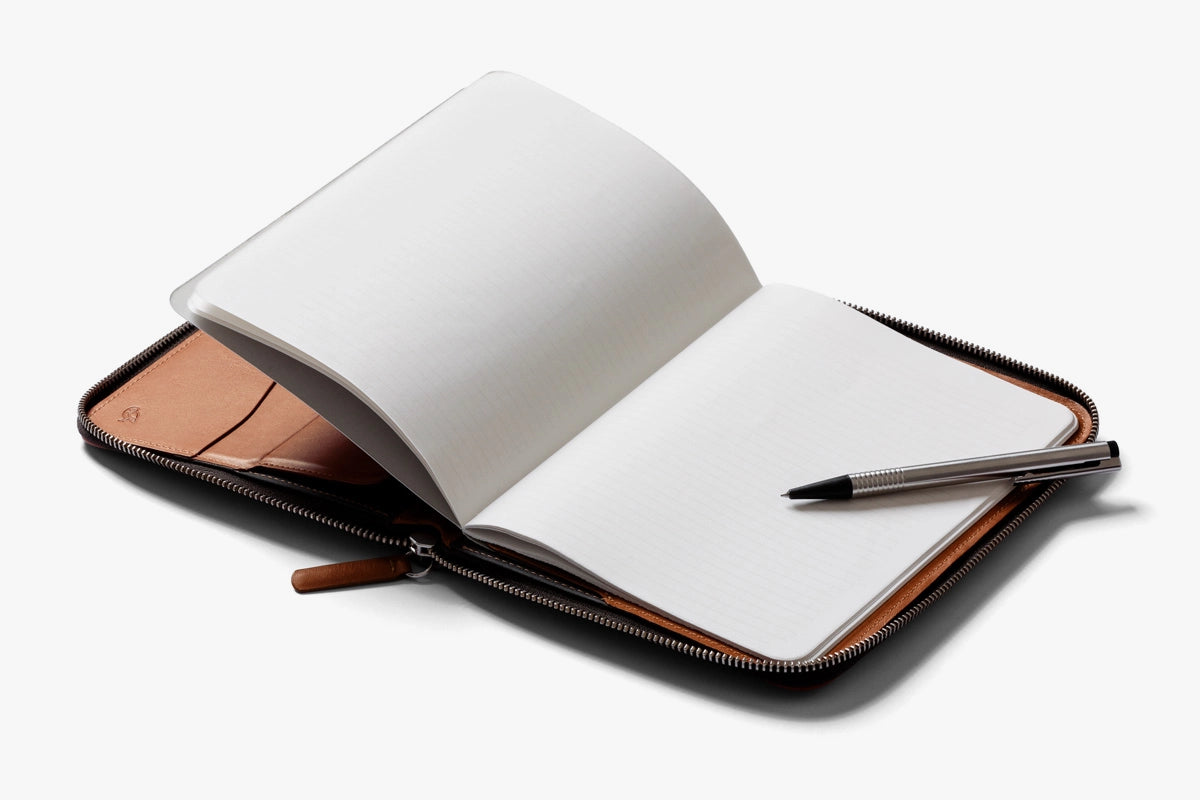 Bellroy A5 Work Folio Compendium Caramel