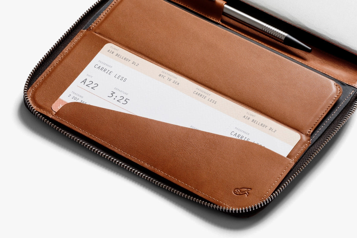 Bellroy A5 Work Folio Compendium Caramel