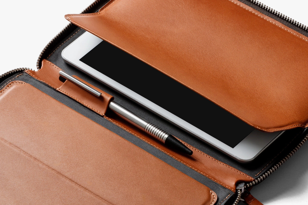 Bellroy A5 Work Folio Compendium Caramel