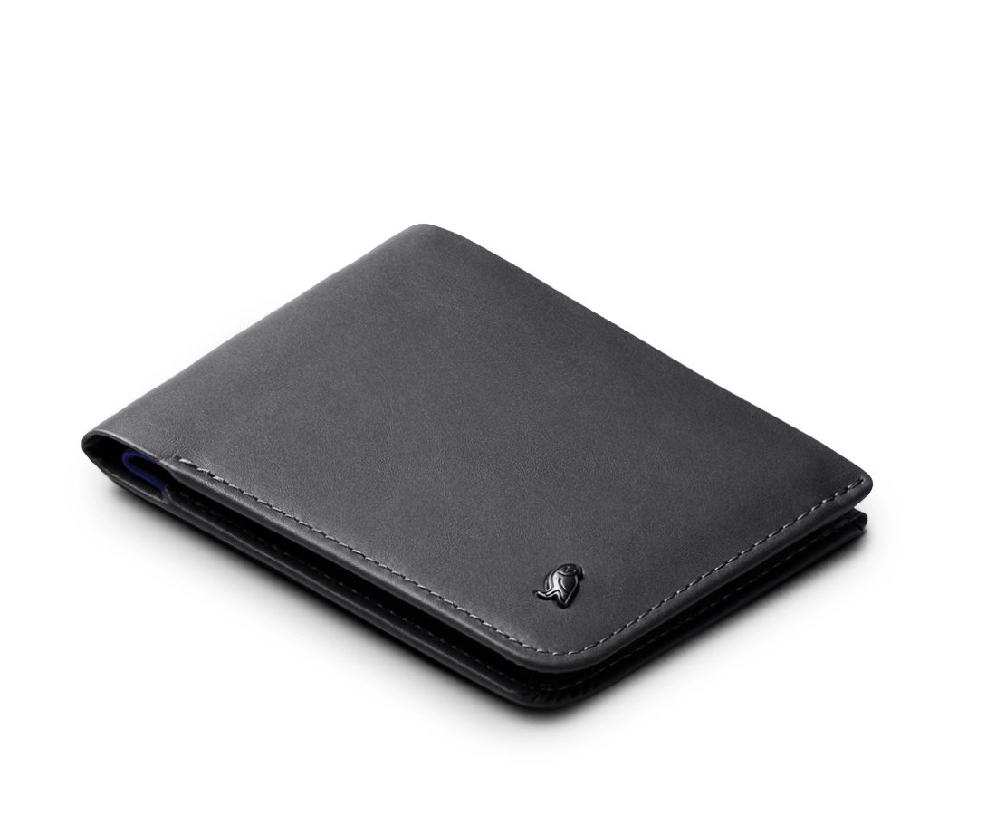 Bellroy Hide & Seek Wallet with RFID Protection Charcoal Cobalt