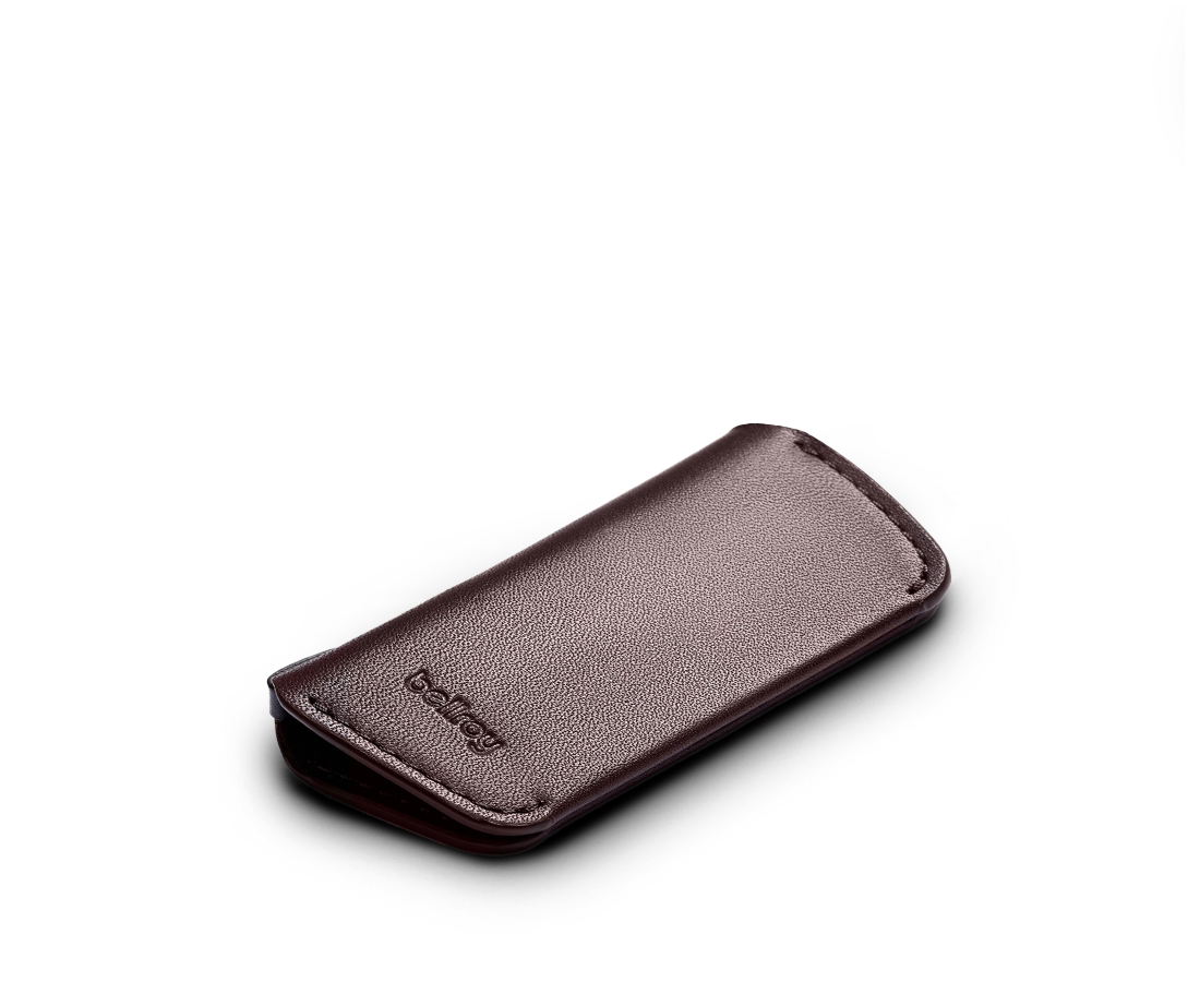 Bellroy Key Cover Plus (Holds 4-8 keys) Second Edition Deep Plum