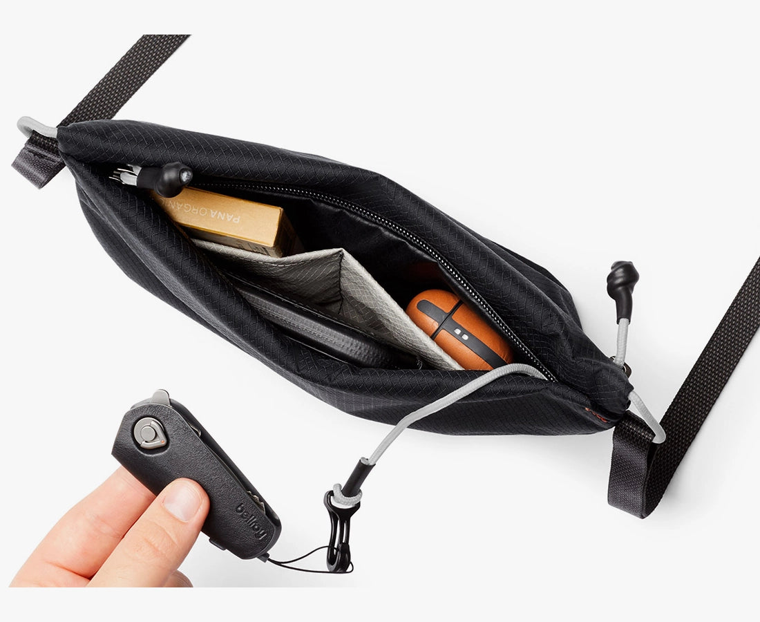 Bellroy Lite Sacoche Travel Sling Bag 3.5L Midnight Black