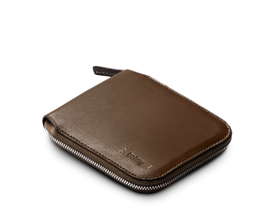 Bellroy Zip Wallet Premium Edition RFID Darkwood