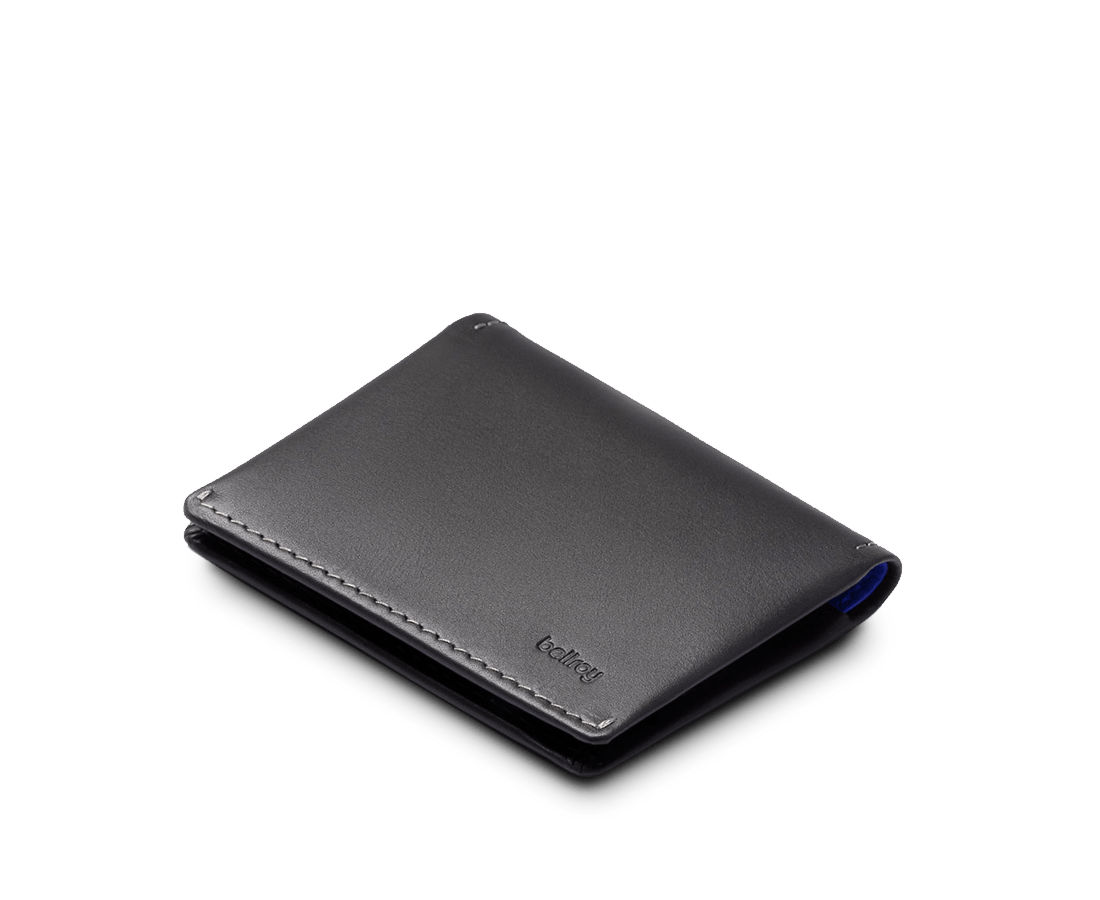 Bellroy Slim Sleeve Wallet Charcoal Cobalt
