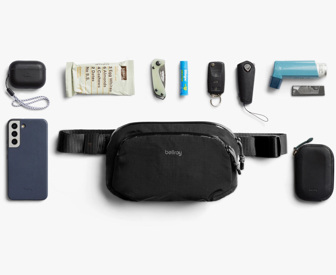 Bellroy Venture Hip Pack Sling 1.5L Midnight Black
