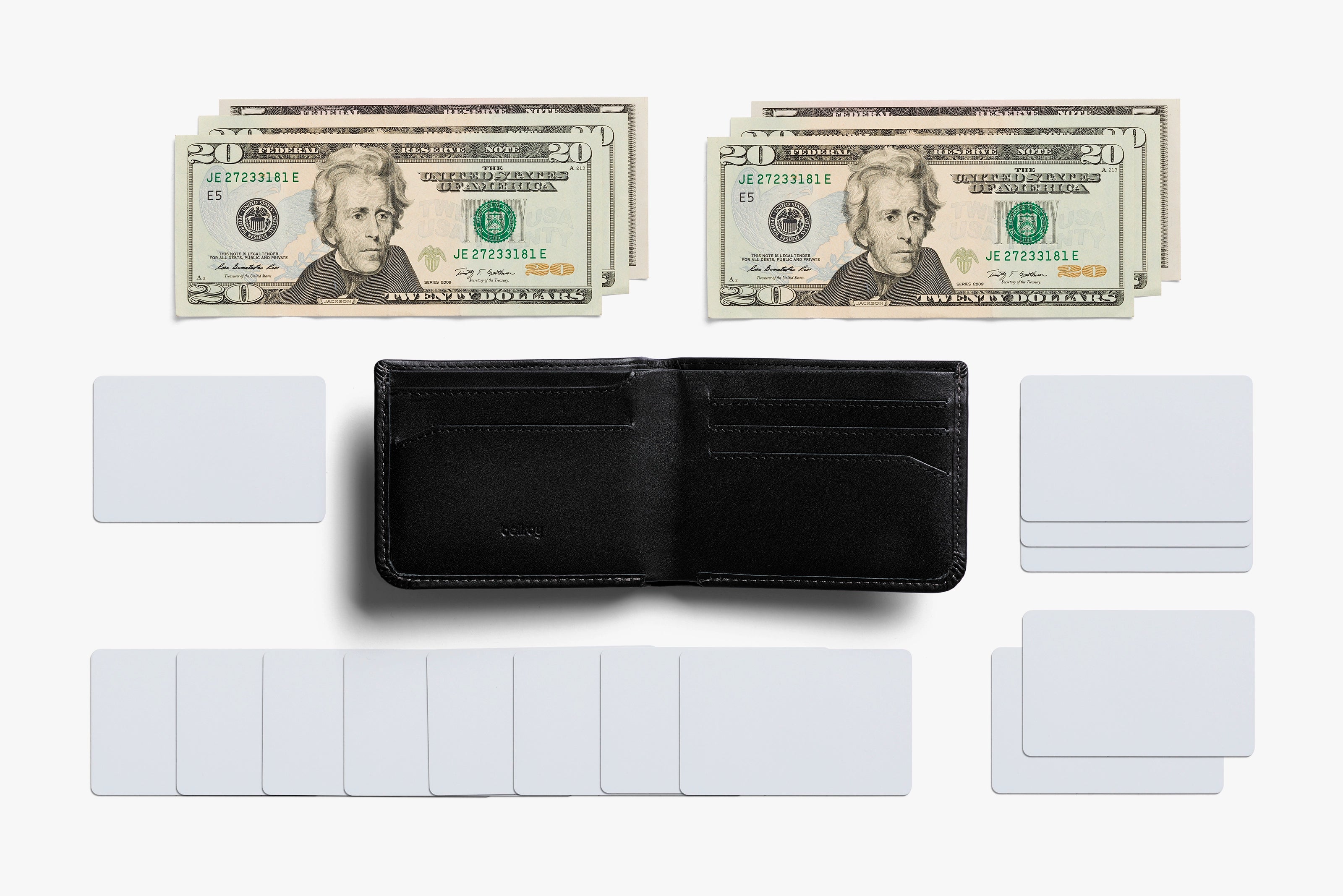 Hide & Seek Wallet with RFID Protection LO Black