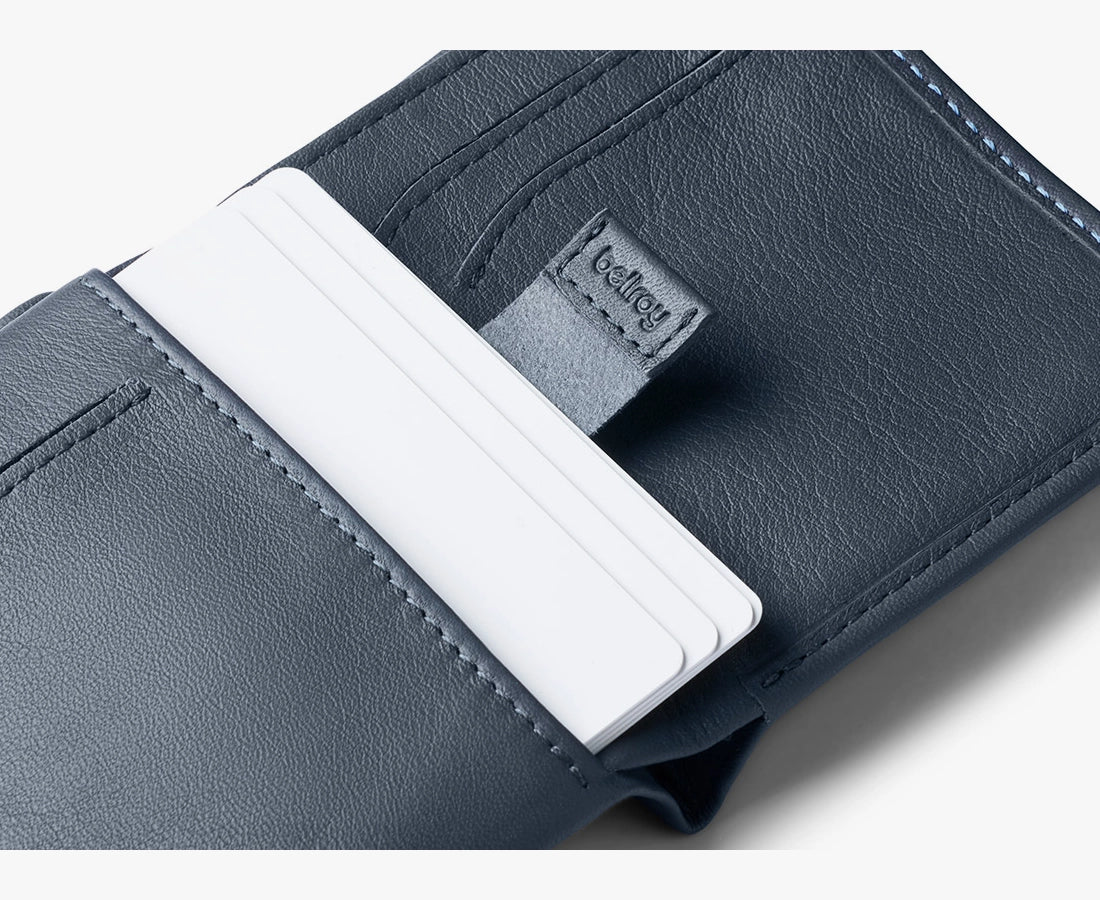 Note Sleeve Wallet with RFID Protection Basalt