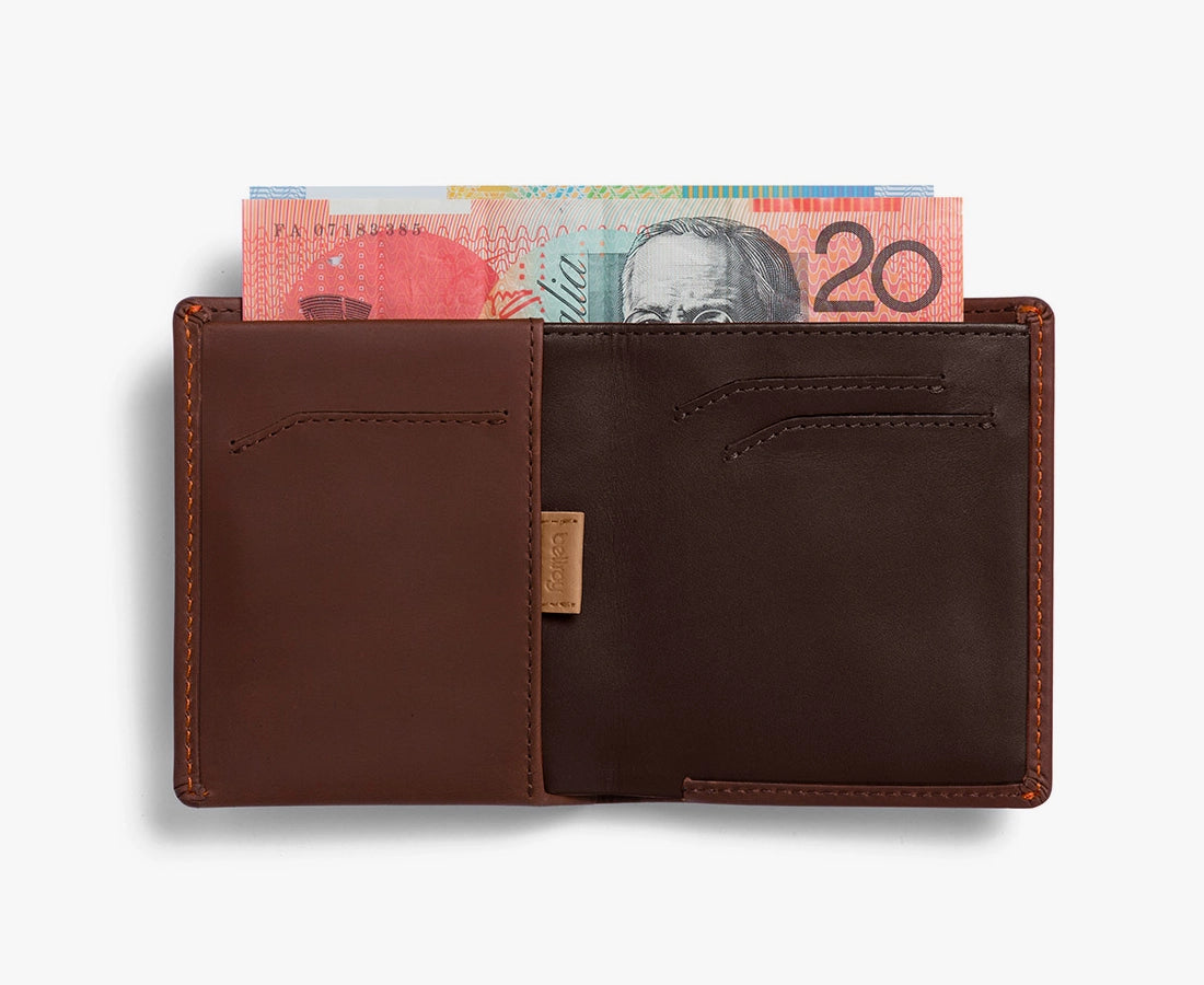Note Sleeve Wallet with RFID Protection Cocoa Java