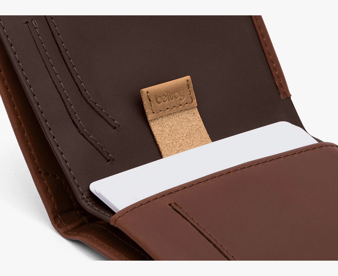 Note Sleeve Wallet with RFID Protection Cocoa Java
