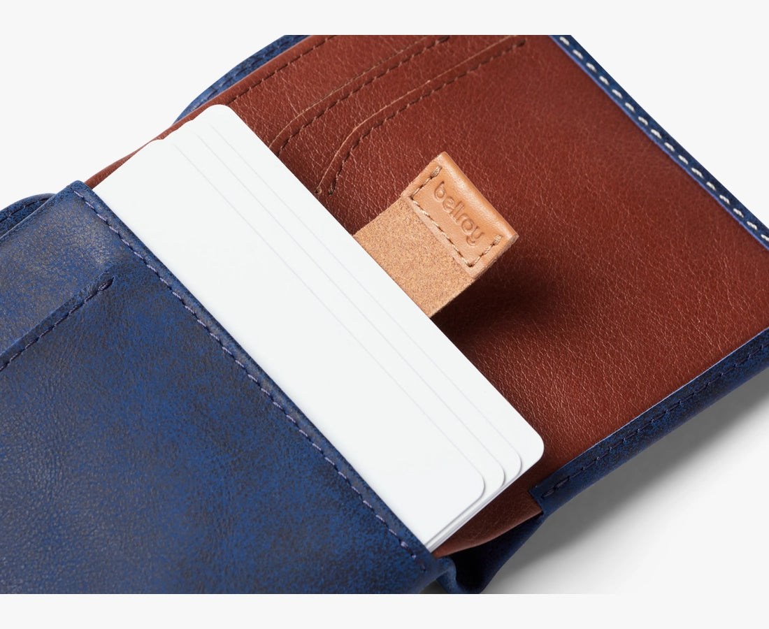 Note Sleeve Wallet with RFID Protection Ocean