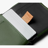 Note Sleeve Wallet with RFID Protection Ranger Green