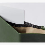 Note Sleeve Wallet with RFID Protection Ranger Green