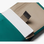 Note Sleeve Wallet with RFID Protection Teal