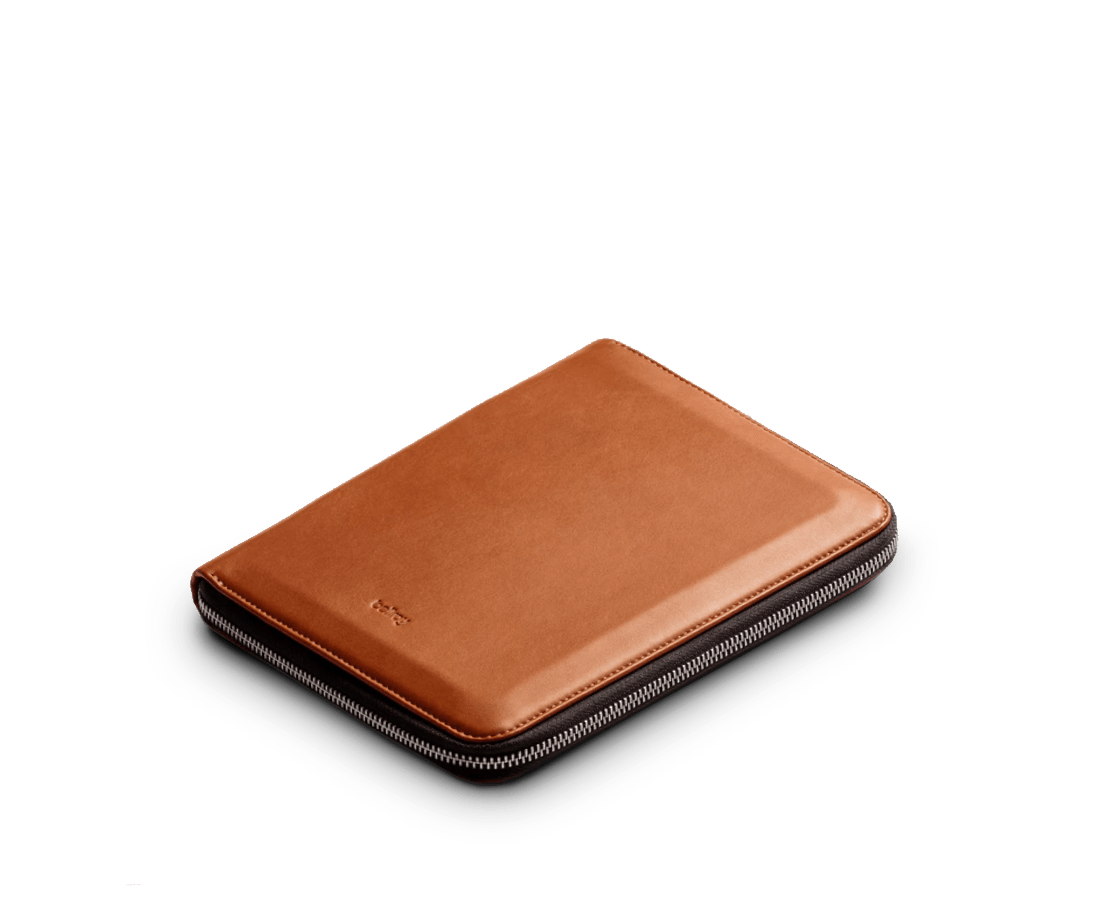 Bellroy A5 Work Folio Compendium Caramel