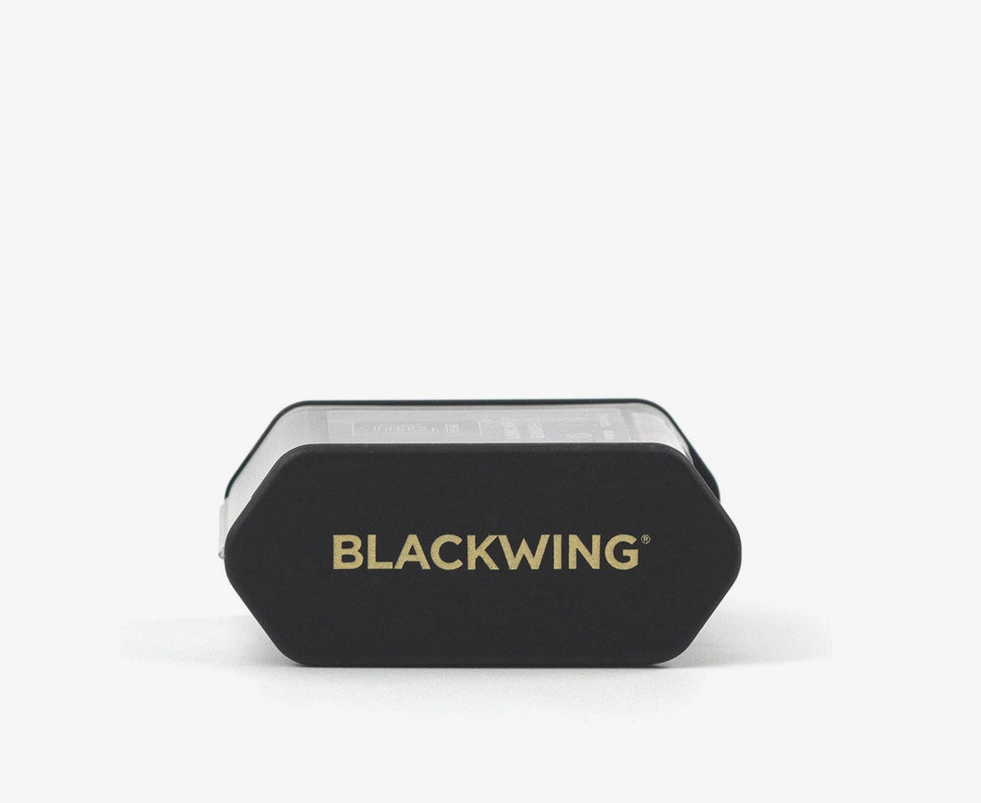 Blackwing Two-Step Long Point Pencil Sharpeners Black