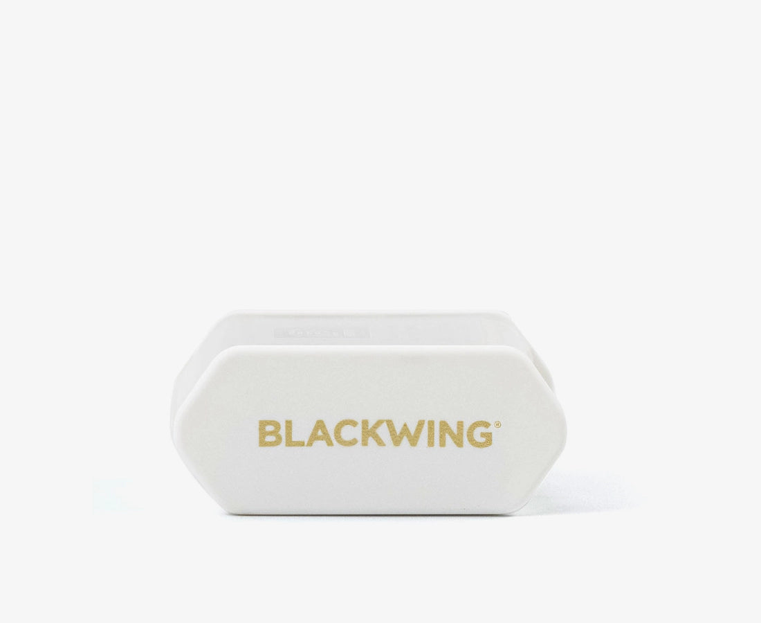 Blackwing Two-Step Long Point Pencil Sharpeners White