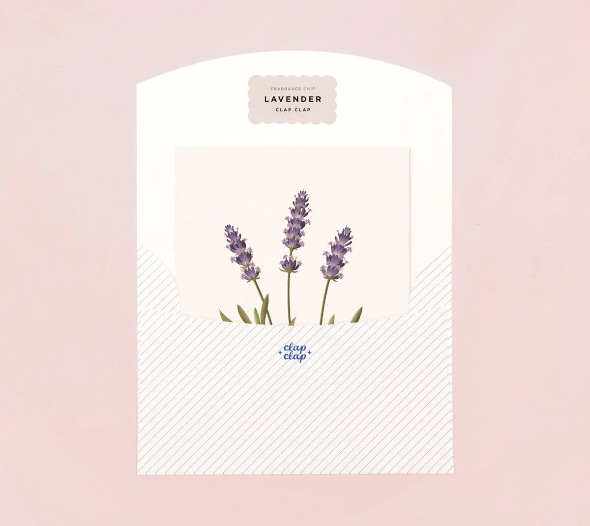 Botanical Scented Greeting Card Lavender