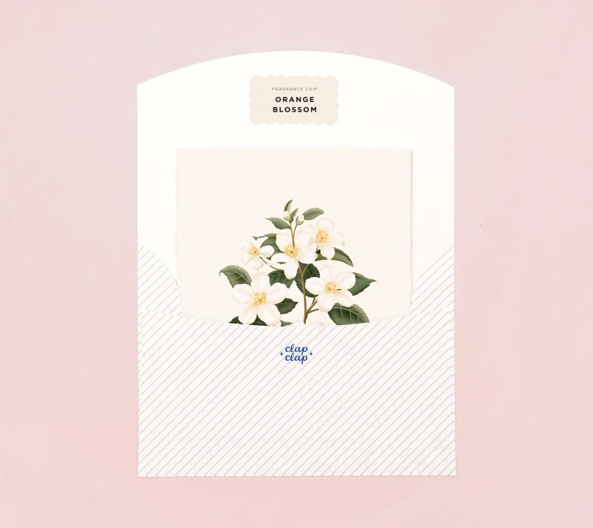 Botanical Scented Greeting Card Orange Blossom