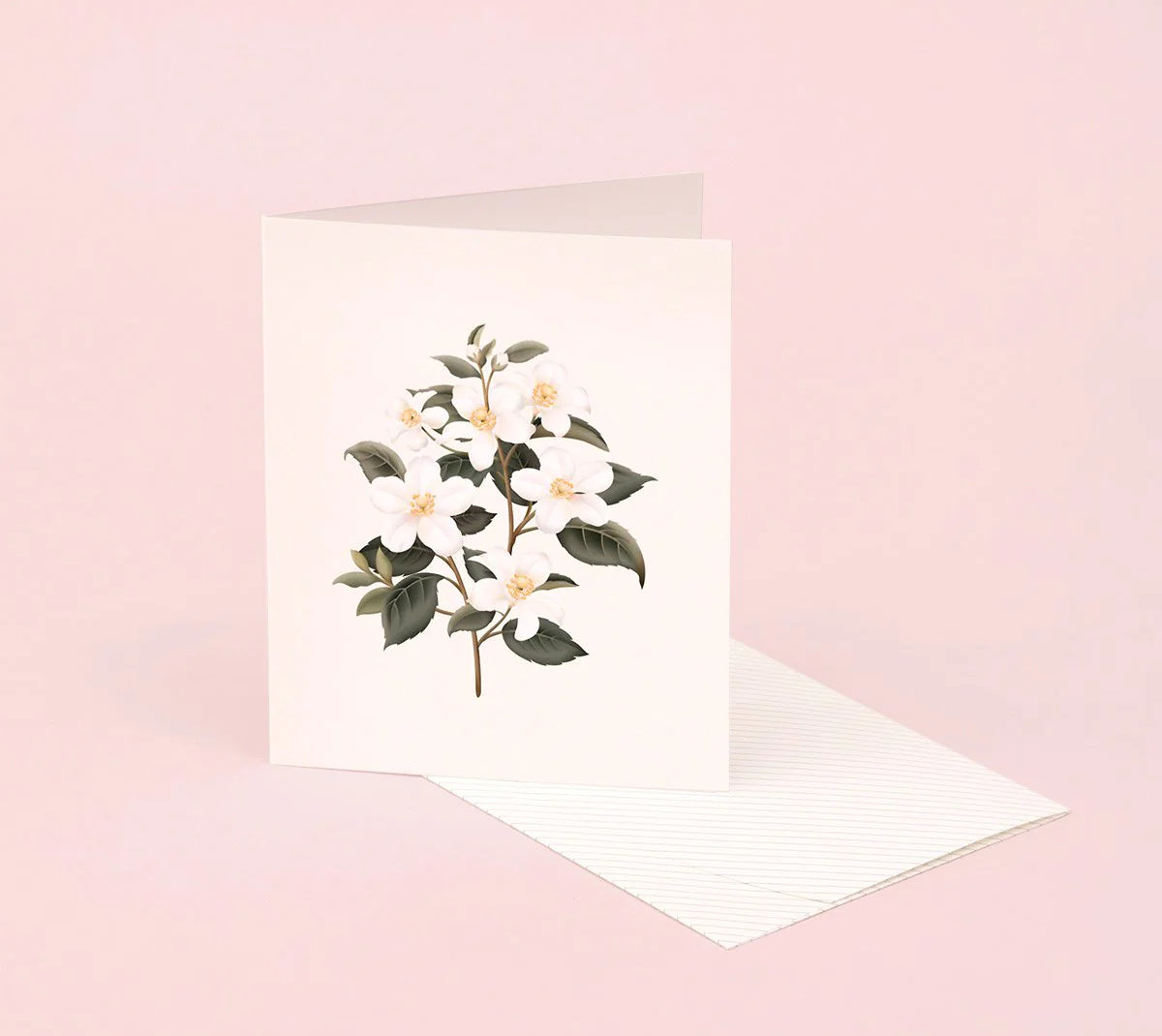 Botanical Scented Greeting Card Orange Blossom