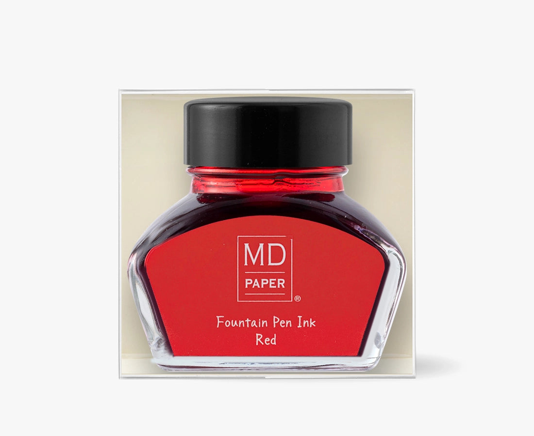 MD Bottled Pen Ink Red