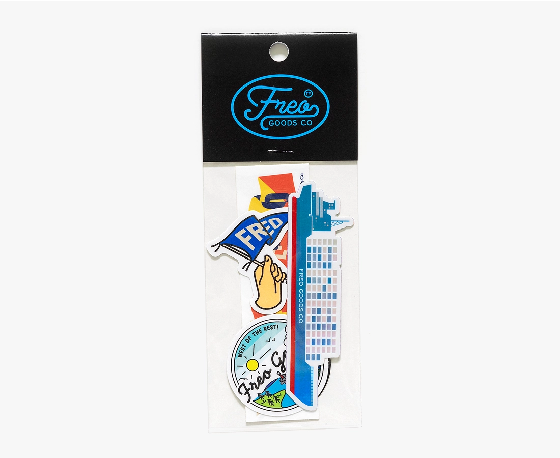 'Freo Goods Co' Sticker Pack #1 (Limited)