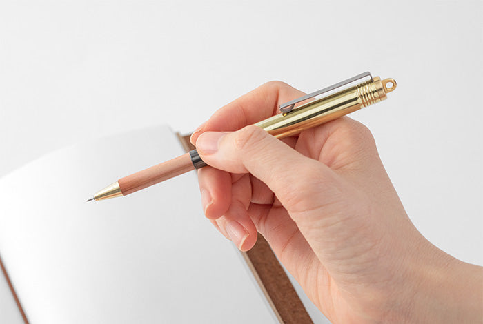 Travelers Company Japan Brass Ballpoint Pen & Refills