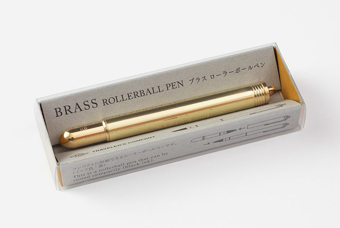 Travelers Company Japan Brass Rollerball Pen