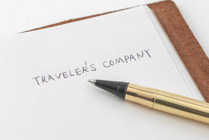 Travelers Company Japan Brass Rollerball Pen