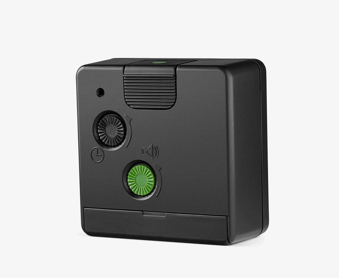 Braun BC02XB Travel Alarm Clock in Black with Snooze & Light