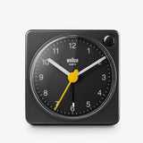 Braun BC02XB Travel Alarm Clock in Black with Snooze & Light
