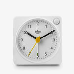 Braun BC02XW Travel Alarm Clock in White with Snooze & Light