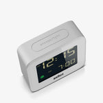 Braun BC08W Digital LCD Alarm Clock in White