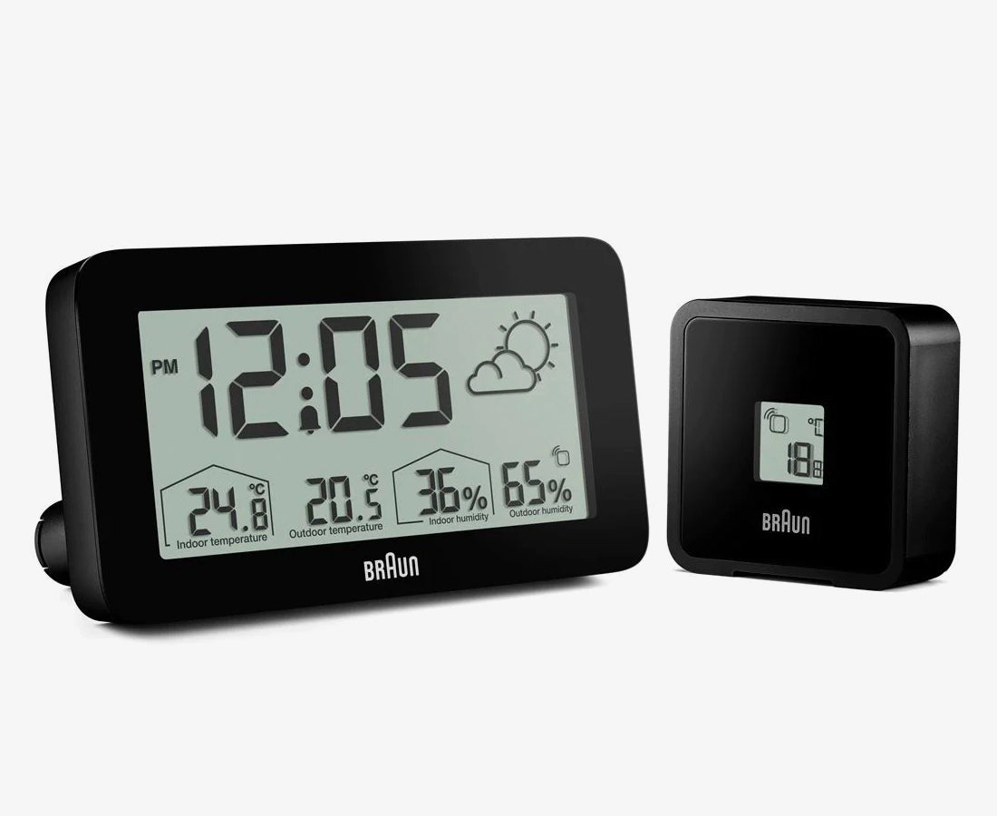 Braun BC13BP Weather Station Black