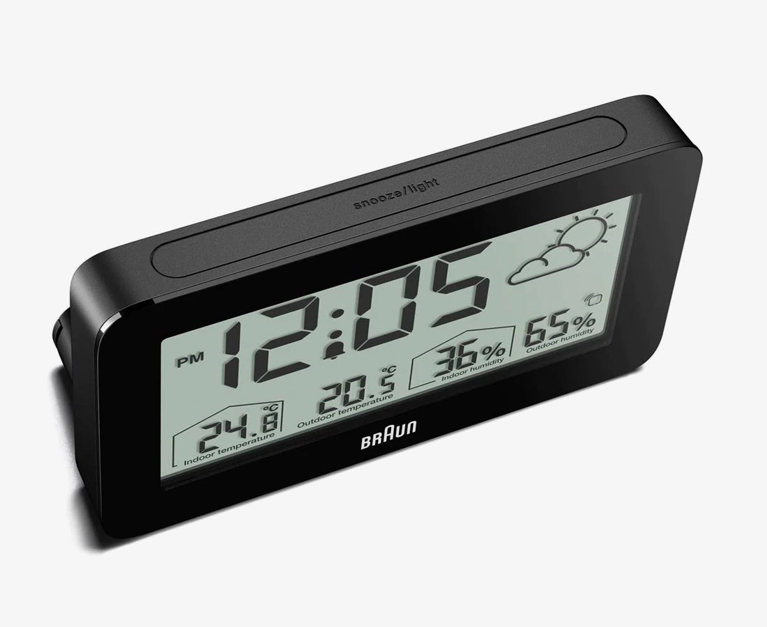 Braun BC13BP Weather Station Black