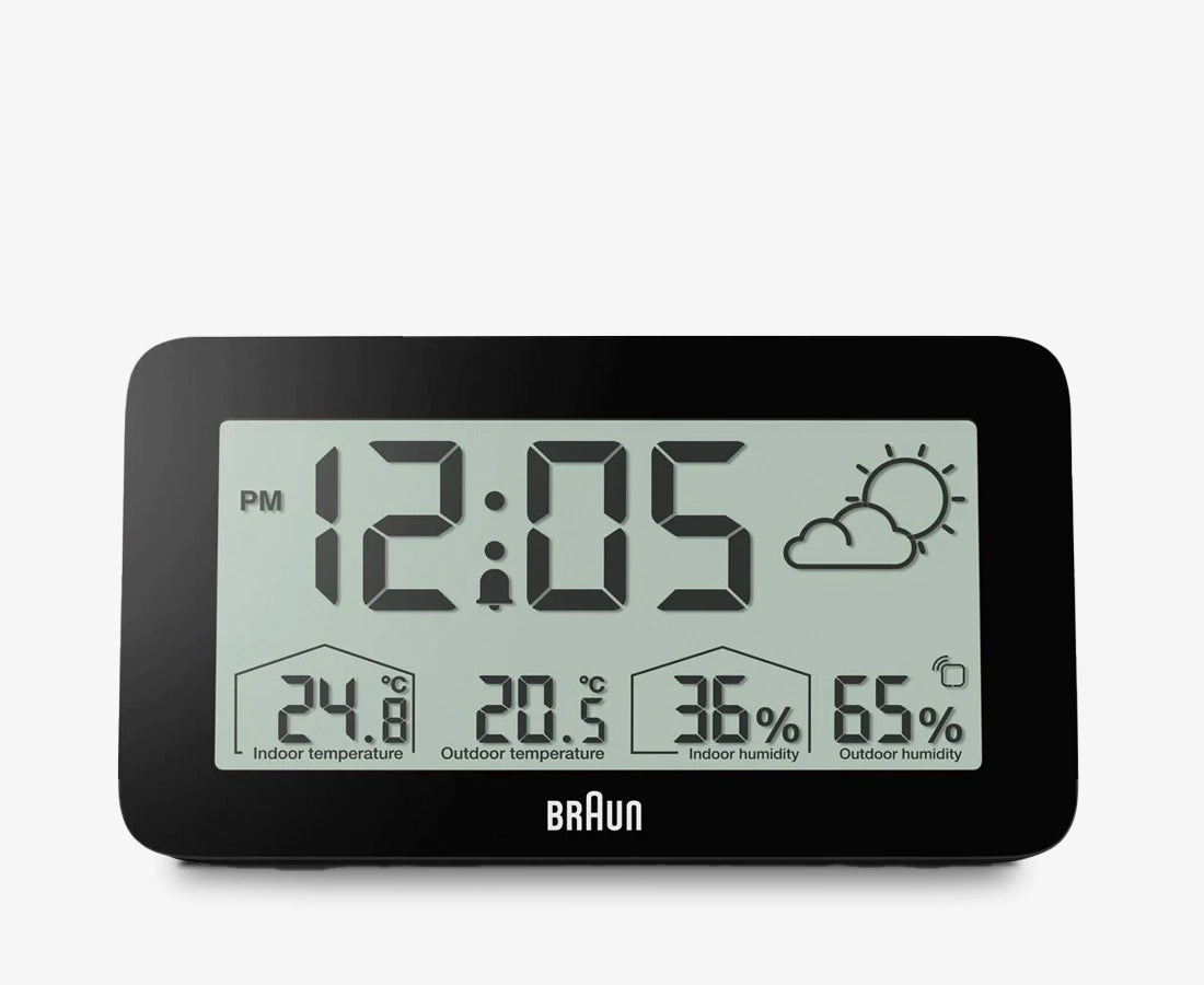 Braun BC13BP Weather Station Black
