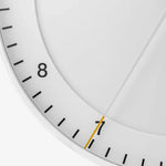 Braun BC17W 30cm Silent Sweep Wall Clock in White
