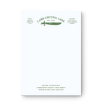 Fictional Hotel Notepads: Camp Crystal Lake (Friday 13th)