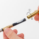 Traveler's Company Japan Brass fountain pen ink refills. Traveler's Company Japan. Compendium Design Store. AfterPay, ZipPay accepted.Travelers Company Japan Brass Fountain Pen Pack of 6 Ink Cartridges