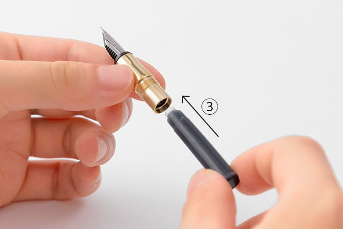 Traveler's Company Japan Brass fountain pen ink refills. Traveler's Company Japan. Compendium Design Store. AfterPay, ZipPay accepted.