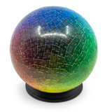 540 Colours 3D Sphere Puzzle by Clemens Habicht. Stand included.