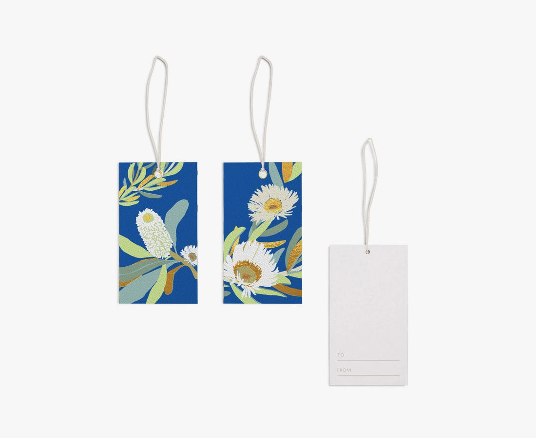 Christmas Gift Tags - Set of 8 (Coastal Blue)