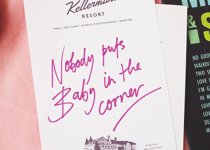 Herb Lester Fictional Hotel Notepads: Kellerman's Resort Hotel (Dirty Dancing)
