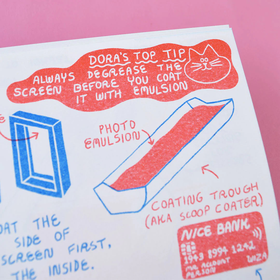 Screen Printing At Home — An Illustrated Guide