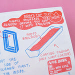Screen Printing At Home — An Illustrated Guide