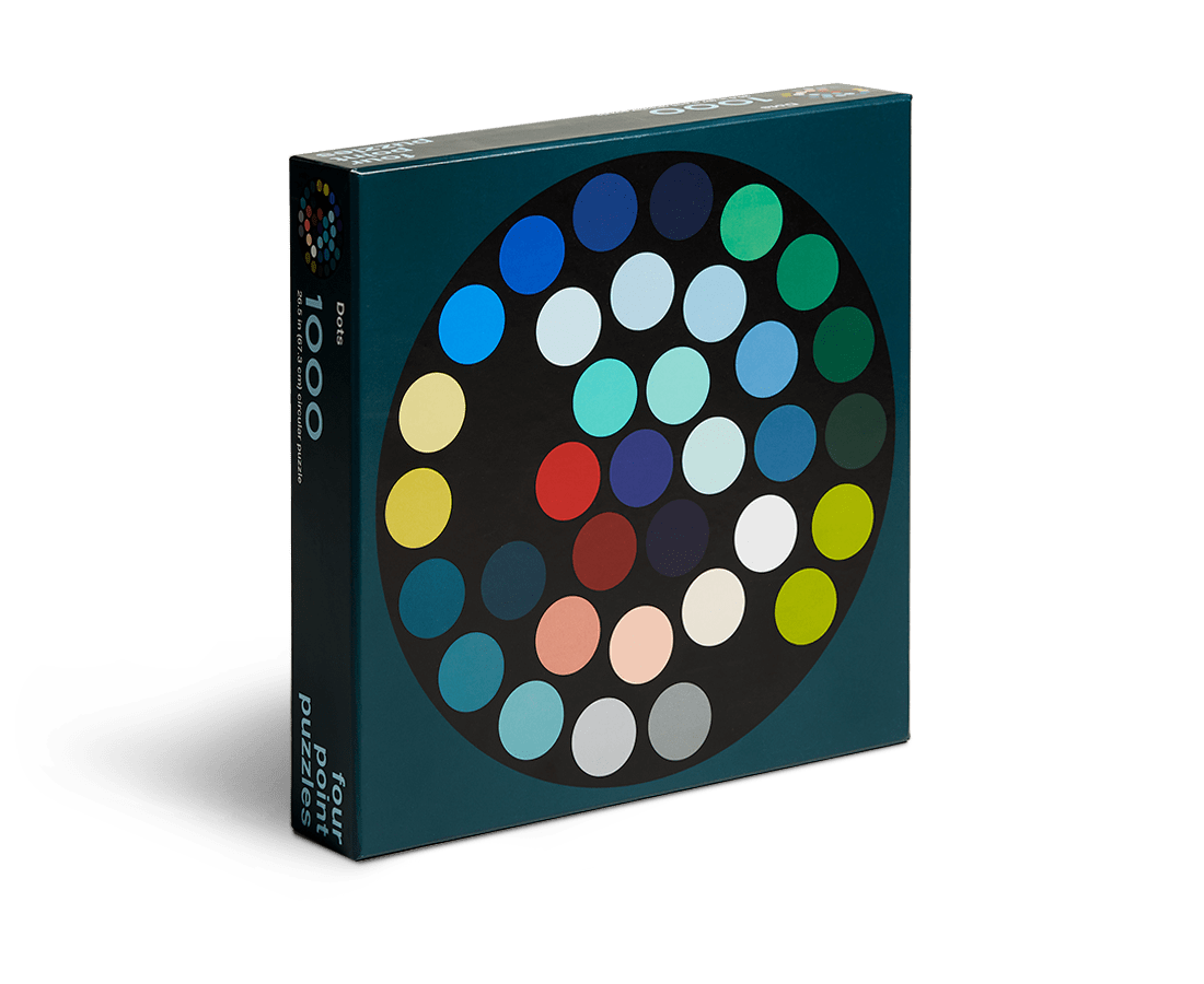 Four Point Puzzles Dots 1000 Piece Puzzle