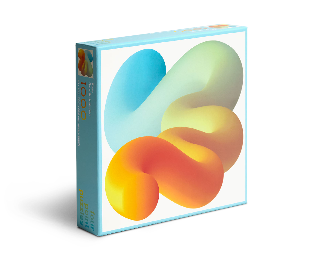 Four Point Puzzles Fade 1000 Piece Puzzle