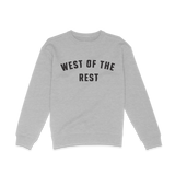 'West Of The Rest' Sweater · Womens in Grey Marle